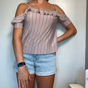 Striped soft and sexy tank - size M